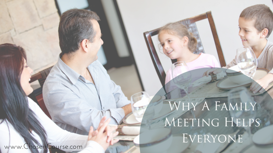 Shared Schedules, Meals, & Finances: Why a Family Meeting Helps Everyone